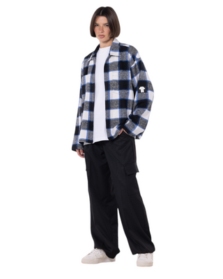 BLUE PLAID JACKET