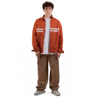 ORANGE SHIRT