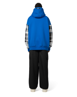 HOODIE BLUE CHECKERS