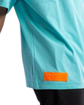 LIGHT BLUE ARABIC WRITING T-SHIRT