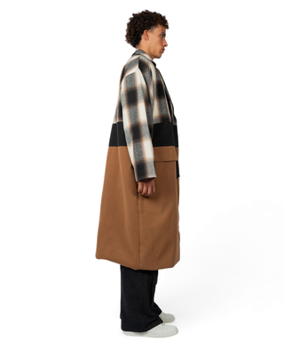 LONG JACKET BROWN
