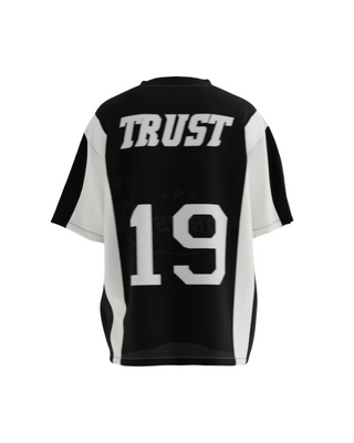 Black TRUST Varsity Mesh Jersey