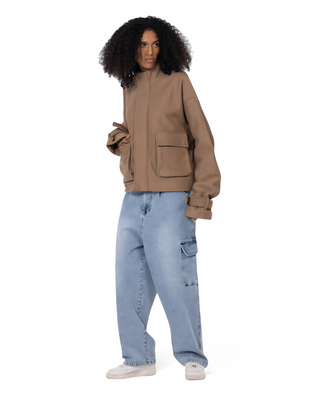 BROWN SHORT JACKET