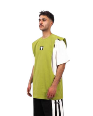 DOUBLE T-SHIRT GREEN