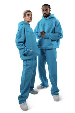 LIGHT BLUE SET HOODIE AND PANT