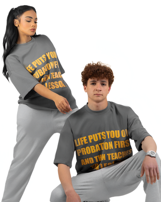 LIFE T-SHIRT GRAY