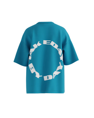 Day by Day Tee – Electric Blue
