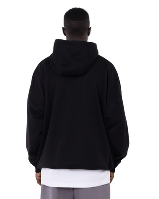 BLACK BASKETBALL HOODIE