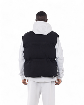 BLACK PUFFER VEST