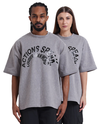 ACTIONS GRAY T-SHIRT