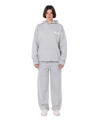 GRAY HOODIE & PANTS SET