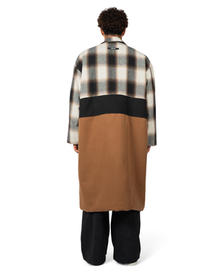 LONG JACKET BROWN