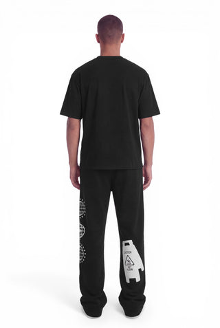 WASHED BLACK FACE T-SHIRT