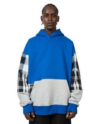 HOODIE BLUE CHECKERS