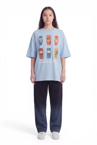 BLUE PHONE T-SHIRT