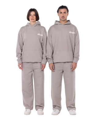 BEIGE HOODIE & PANTS SET